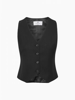 Babaton Black Deniro Vest